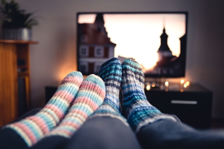 Cozy Socks & TV